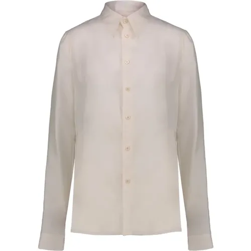Cupro Shirt with Jacket Sleeves , female, Sizes: M, S - Sapio - Modalova
