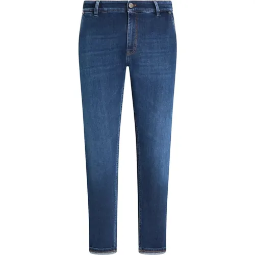 Weiche Stretch-Denim-Jeans , Herren, Größe: W33 - PT Torino - Modalova