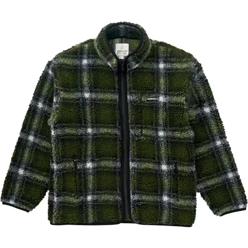 Vintage Sherpa Checkered Jacket , male, Sizes: S, XS - Gramicci - Modalova