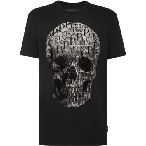 Skull T-Shirt , male, Sizes: XL, S, 2XL, L, M - Philipp Plein - Modalova