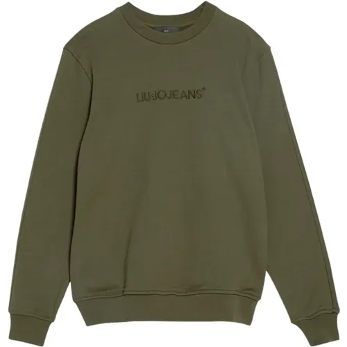 Crewneck Logo Sweatshirt Liu Jo - Liu Jo - Modalova