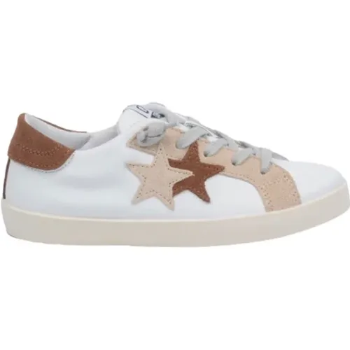 And Leather Low Sneakers , female, Sizes: 7 UK - 2Star - Modalova