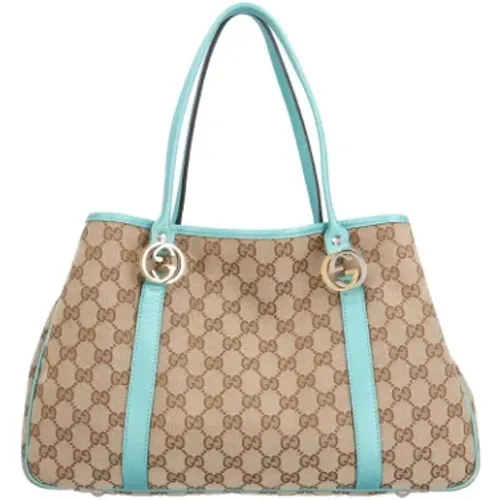 Pre-owned Canvas gucci-bags , female, Sizes: ONE SIZE - Gucci Vintage - Modalova