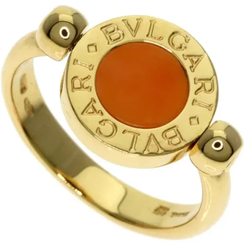 Pre-owned Gold rings , female, Sizes: ONE SIZE - Bvlgari Vintage - Modalova