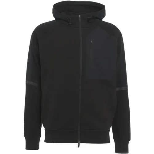 Sweater with hoodie , male, Sizes: L, M - Herno - Modalova