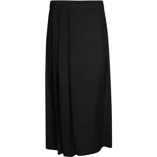 Midi Pleated Skirt , female, Sizes: S, XS, M - P.a.r.o.s.h. - Modalova