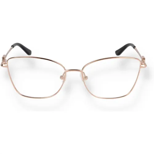 Metal Cat Eye Glasses - Gu2974 028 , unisex, Sizes: 54 MM - Guess - Modalova