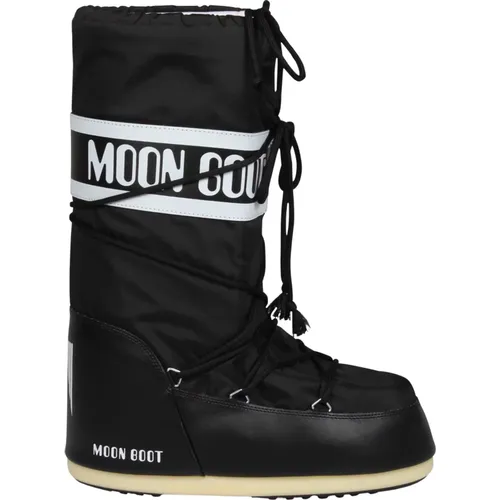 Nylon Schneestiefel Thermodesign , Damen, Größe: 39 EU - moon boot - Modalova