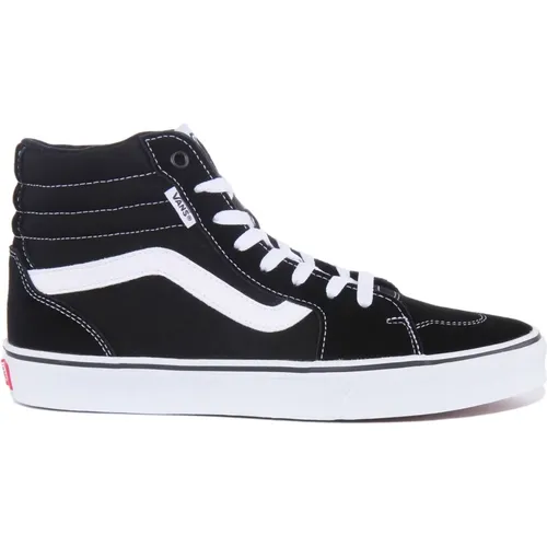 White Filmore Hi Top Trainers , male, Sizes: 8 UK, 9 UK, 10 UK, 11 UK, 10 1/2 UK, 7 UK, 8 1/2 UK - Vans - Modalova