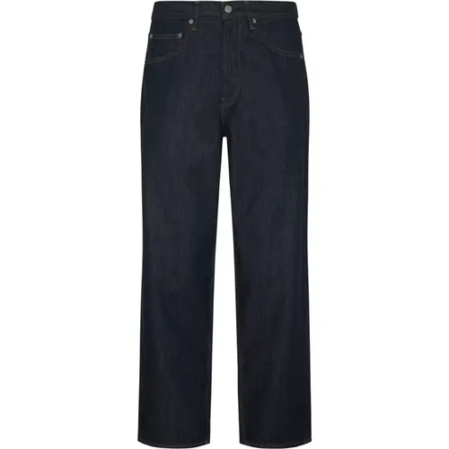 Wide Denim Pants Hard Twist Style , male, Sizes: W30, W34, W32 - Auralee - Modalova