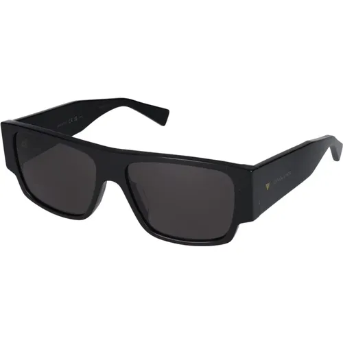 Stilvolle Sonnenbrille BV1286S,Schwarze Sonnenbrille mit Originalzubehör,Stylische Sonnenbrille BV1286S,Havana Sonnenbrille Bv1286S 002,Sunglasses - Bottega Veneta - Modalova