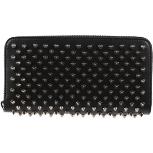 Pre-owned Leather wallets , female, Sizes: ONE SIZE - Christian Louboutin Pre-owned - Modalova