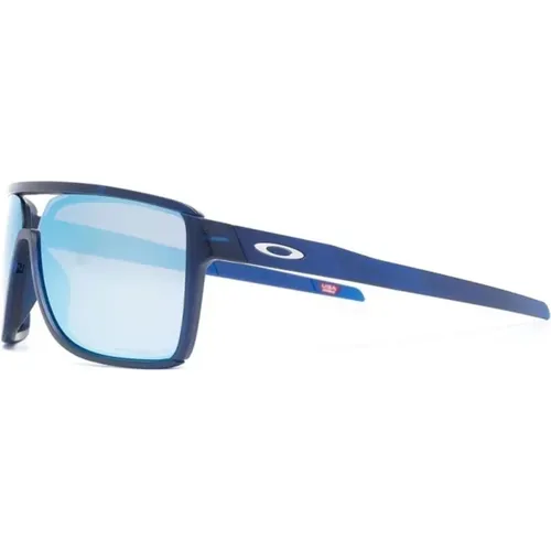Blaue Sonnenbrille mit Original-Etui - Oakley - Modalova