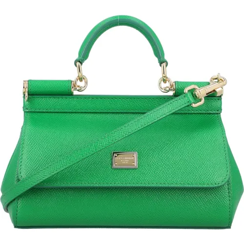 Women's Bags Handbag Verde Ss24 , female, Sizes: ONE SIZE - Dolce & Gabbana - Modalova