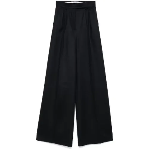 Weite Palazzo-Hose , Damen, Größe: S - Max Mara - Modalova