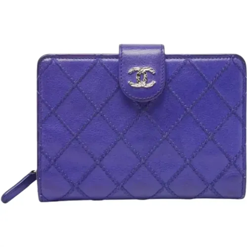 Pre-owned Leather wallets , female, Sizes: ONE SIZE - Chanel Vintage - Modalova