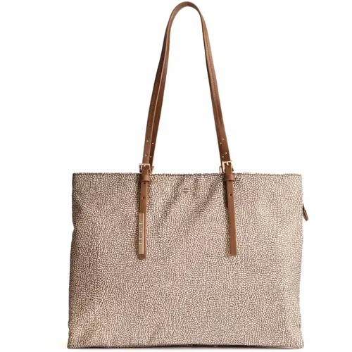 Stylish Bags with Zip Closure , female, Sizes: ONE SIZE - Borbonese - Modalova