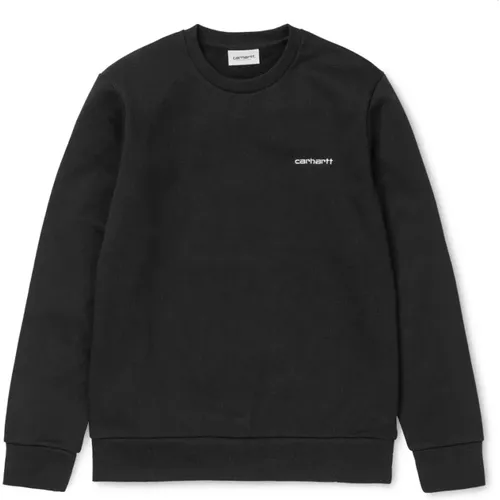 Script Embroidery Sweatshirt , male, Sizes: XL - Carhartt WIP - Modalova