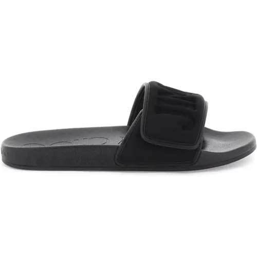 Sliders , Damen, Größe: 37 EU - Jimmy Choo - Modalova