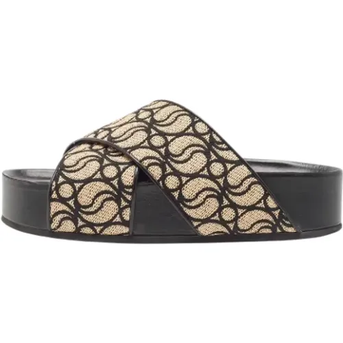 Pre-owned Stoff sandals , Damen, Größe: 38 EU - Stella McCartney Pre-owned - Modalova