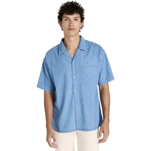 Casual Short Sleeve Shirt , male, Sizes: M, XS, S, L - Frame - Modalova