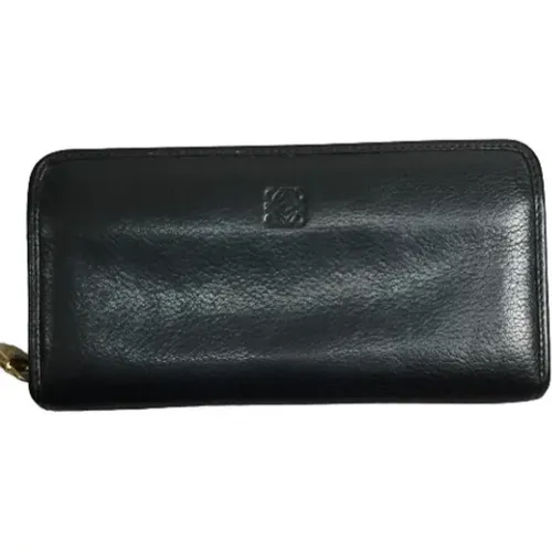 Pre-owned Leather wallets , female, Sizes: ONE SIZE - Loewe Pre-owned - Modalova