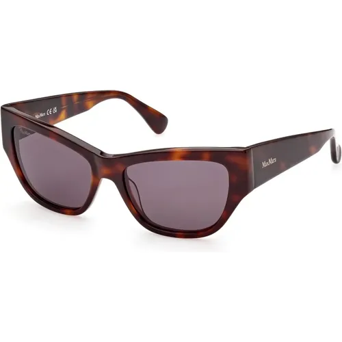 Stilvolle Sonnenbrille für Frauen , Damen, Größe: 56 MM - Max Mara - Modalova