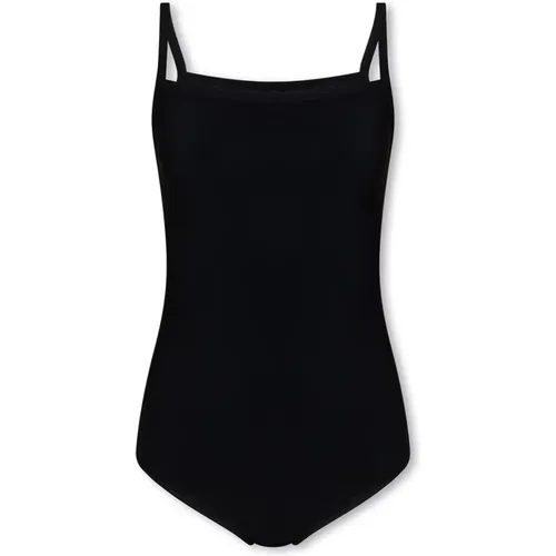 Bodysuit with shoulder straps , female, Sizes: XS - MM6 Maison Margiela - Modalova