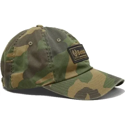 Weekender Camo Baseball Cap , unisex, Sizes: ONE SIZE - Belstaff - Modalova