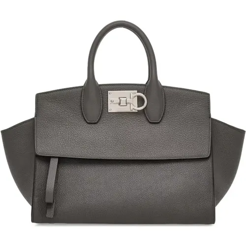 Grey Ferragamo Bags , female, Sizes: ONE SIZE - Salvatore Ferragamo - Modalova