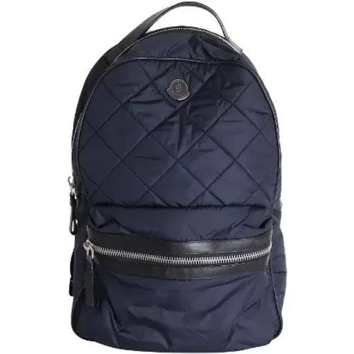 Pre-owned Leather backpacks , female, Sizes: ONE SIZE - Moncler Pre-owned - Modalova