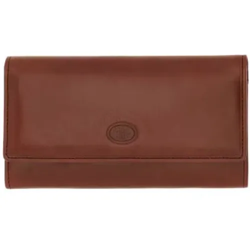 Classic Leather Wallet for Women , female, Sizes: ONE SIZE - The Bridge - Modalova