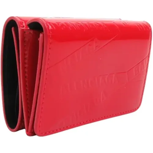 Pre-owned Leather wallets , female, Sizes: ONE SIZE - Balenciaga Vintage - Modalova