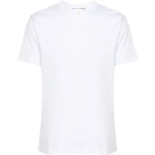 Klassisches Weißes T-Shirt , Herren, Größe: L - Comme des Garçons - Modalova