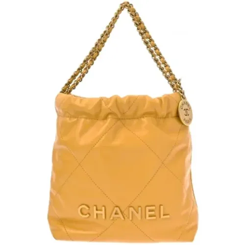 Pre-owned Leather chanel-bags , female, Sizes: ONE SIZE - Chanel Vintage - Modalova