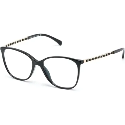 Klassische Optische Brille , Damen, Größe: 52 MM - Chanel - Modalova