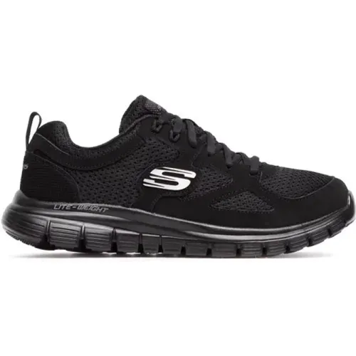 Burns Agoura Schwarze Sneakers , Herren, Größe: 41 EU - Skechers - Modalova