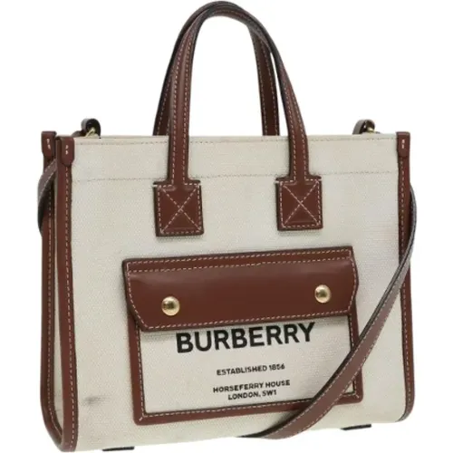 Pre-owned Leather handbags , female, Sizes: ONE SIZE - Burberry Vintage - Modalova