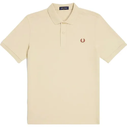 Einfaches Poloshirt , Herren, Größe: L - Fred Perry - Modalova