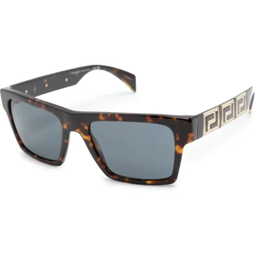 Ve4445 10887 Sunglasses , male, Sizes: 54 MM - Versace - Modalova