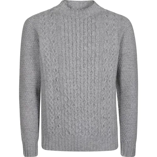 Cozy Knit Turtle Neck Sweater , male, Sizes: L, M, XL - Drumohr - Modalova