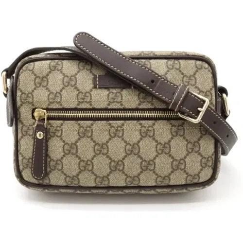 Pre-owned Canvas crossbody-bags , female, Sizes: ONE SIZE - Gucci Vintage - Modalova