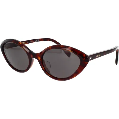 Chic and Casual Cat-Eye Sunglasses , female, Sizes: 57 MM - Celine - Modalova