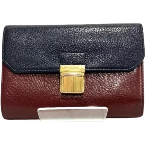 Pre-owned Leather wallets , female, Sizes: ONE SIZE - Miu Miu Pre-owned - Modalova