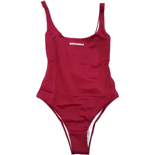 Splash One-Piece Swimsuit , female, Sizes: M, XS, 2XS - Dsquared2 - Modalova