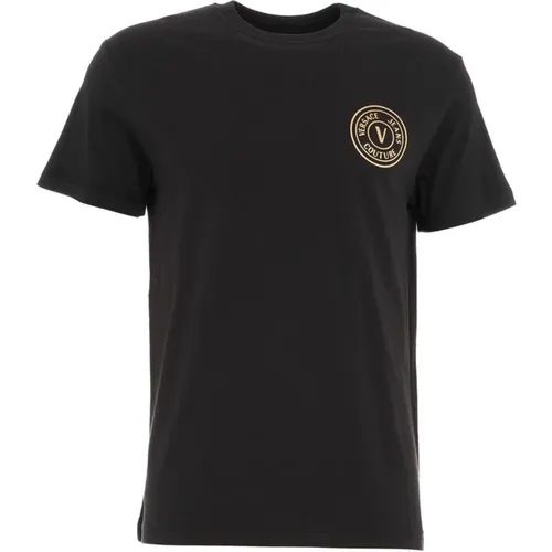 T-shirts and Polos , male, Sizes: S, 2XL, L, XL, M - Versace Jeans Couture - Modalova