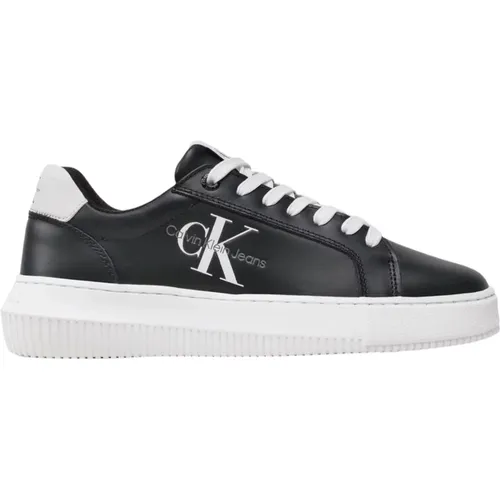 Chunky Cupsole Mono Sneakers , female, Sizes: 4 UK, 3 UK, 8 UK, 6 UK, 5 UK, 7 UK - Calvin Klein - Modalova