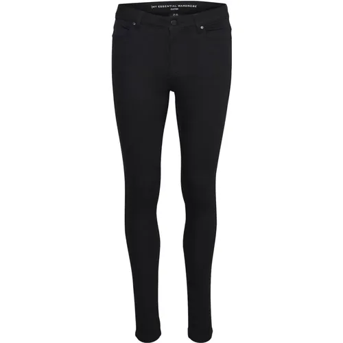 Slim-fit Trousers , female, Sizes: W30 L32, W32 L32, W24 L32, W27 L32, W33 L32, W25 L32, W26 L32, W34 L32, W31 L32 - My Essential Wardrobe - Modalova