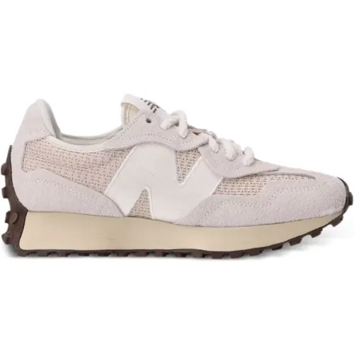 White Sneakers with Suede Mesh , male, Sizes: 7 1/2 UK - New Balance - Modalova