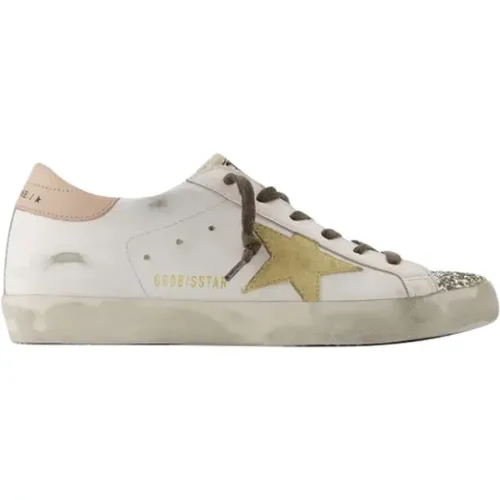 Leather sneakers , female, Sizes: 6 UK - Golden Goose - Modalova